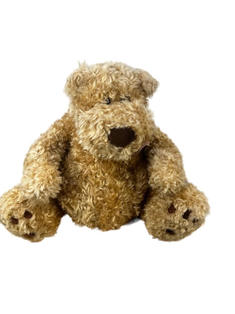 Gund Lickity Plush Teddy Bear 12 Inch Preowned